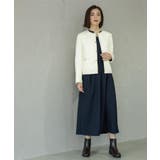 撥水キルティングノーカラージャケット【洗濯機洗い可】 | OPAQUE.CLIP | 詳細画像6