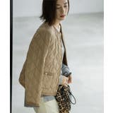 撥水キルティングノーカラージャケット【洗濯機洗い可】 | OPAQUE.CLIP | 詳細画像16