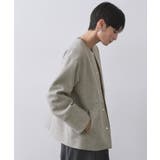 ウールライクメルトンノーカラーコート【洗濯機洗い可】 | OPAQUE.CLIP | 詳細画像33 