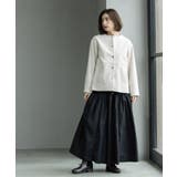 ウールライクメルトンノーカラーコート【洗濯機洗い可】 | OPAQUE.CLIP | 詳細画像25 