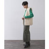 ウールライクタイトスカート【洗濯機洗い可】《8col》 | OPAQUE.CLIP | 詳細画像45 