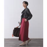 ウールライクタイトスカート【洗濯機洗い可】《8col》 | OPAQUE.CLIP | 詳細画像60 