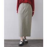 ウールライクタイトスカート【洗濯機洗い可】《8col》 | OPAQUE.CLIP | 詳細画像37 