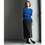 ウールライクタイトスカート【洗濯機洗い可】《8col》 | OPAQUE.CLIP | 詳細画像25 