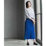 ウールライクタイトスカート【洗濯機洗い可】《8col》 | OPAQUE.CLIP | 詳細画像34 