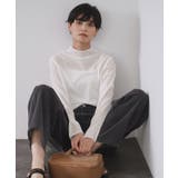 シアーハイネックトップス【洗濯機OK】 | OPAQUE.CLIP | 詳細画像1 