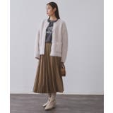 シャギーミドルカーディガン【洗濯機OK】《6col》 | OPAQUE.CLIP | 詳細画像43