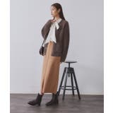 シャギーミドルカーディガン【洗濯機OK】《6col》 | OPAQUE.CLIP | 詳細画像54