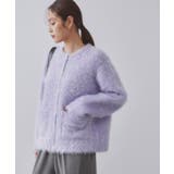 シャギーミドルカーディガン【洗濯機OK】《6col》 | OPAQUE.CLIP | 詳細画像57