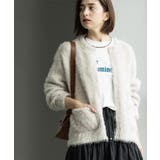 シャギーミドルカーディガン【洗濯機OK】《6col》 | OPAQUE.CLIP | 詳細画像11