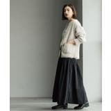 シャギーミドルカーディガン【洗濯機OK】《6col》 | OPAQUE.CLIP | 詳細画像15