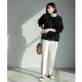 シャギーミドルカーディガン【洗濯機OK】《6col》 | OPAQUE.CLIP | 詳細画像20