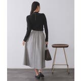 ハイネックリブニット【洗濯機OK】《6col》 | OPAQUE.CLIP | 詳細画像34