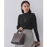 ハイネックリブニット【洗濯機OK】《6col》 | OPAQUE.CLIP | 詳細画像31