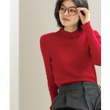 ハイネックリブニット【洗濯機OK】《6col》 | OPAQUE.CLIP | 詳細画像19