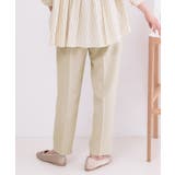 美脚イージーテーパードパンツ【洗濯機OK 防シワ加工 ストレッチ】《SS～LL | OPAQUE.CLIP | 詳細画像39 