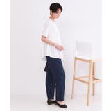 美脚イージーテーパードパンツ【洗濯機OK 防シワ加工 ストレッチ】《SS～LL | OPAQUE.CLIP | 詳細画像46 