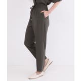 美脚イージーテーパードパンツ【洗濯機OK 防シワ加工 ストレッチ】《SS～LL | OPAQUE.CLIP | 詳細画像54 