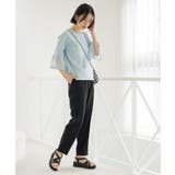 美脚イージーテーパードパンツ【洗濯機OK 防シワ加工 ストレッチ】《SS～LL | OPAQUE.CLIP | 詳細画像19 