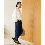 美脚イージーテーパードパンツ【洗濯機OK 防シワ加工 ストレッチ】《SS～LL | OPAQUE.CLIP | 詳細画像28 