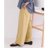 美脚イージーワイドパンツ【洗濯機OK 防シワ加工 ストレッチ】《SS～LL | OPAQUE.CLIP | 詳細画像53 