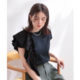 【UVケア/接触冷感】アシメフリルドッキングカットソー《洗濯機OK》 | OPAQUE.CLIP | 詳細画像48
