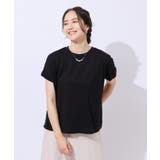 【洗える/UV】お袖ロールアップゆるTシャツ | SHOO・LA・RUE | 詳細画像9 