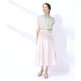【洗える/UV】無理せずキレイ 着まわししやすい 大人のバンドカラーブラウス | SHOO・LA・RUE | 詳細画像3