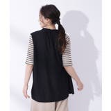 大人の味方 サマージレ+ロゴプリントTシャツ | SHOO・LA・RUE | 詳細画像4