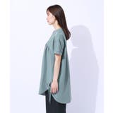サイドリボンがほんのり甘い 大人のスキッパーチュニック | SHOO・LA・RUE | 詳細画像14