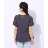 【自然にウエストカバー】インせず決まる サイドチュール切替Tシャツ | SHOO・LA・RUE | 詳細画像19