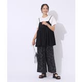 【2点セット】着回しを楽しめる ふくれジャカードキャミ+Tシャツ | SHOO・LA・RUE | 詳細画像6
