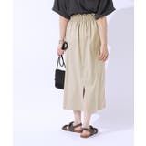 【洗える/UV】ウエストがキレイに見える カーゴナロースカ―ト | SHOO・LA・RUE | 詳細画像6