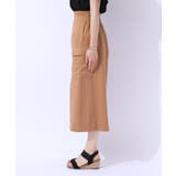 【洗える/UV】ウエストがキレイに見える カーゴナロースカ―ト | SHOO・LA・RUE | 詳細画像14