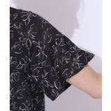 【高レビュー/無理せずキレイ】線画フラワーが目を惹く フェミニンブラウス | SHOO・LA・RUE | 詳細画像17