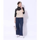 【2点セット】秋冬も活躍 フェイクファービスチェ×Tシャツ | SHOO・LA・RUE | 詳細画像5 