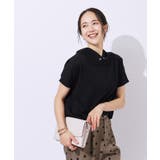 【高レビュー/UV】さらりと大人カジュアルな装いに 抜け襟Tシャツ | SHOO・LA・RUE | 詳細画像1