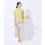 【高レビュー/UV】さらりと大人カジュアルな装いに 抜け襟Tシャツ | SHOO・LA・RUE | 詳細画像11