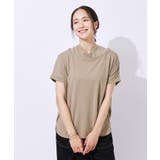 【高レビュー/UV】さらりと大人カジュアルな装いに 抜け襟Tシャツ | SHOO・LA・RUE | 詳細画像5
