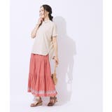 【高レビュー/UV】さらりと大人カジュアルな装いに 抜け襟Tシャツ | SHOO・LA・RUE | 詳細画像19