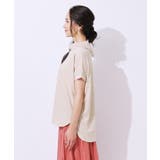 【高レビュー/UV】さらりと大人カジュアルな装いに 抜け襟Tシャツ | SHOO・LA・RUE | 詳細画像26