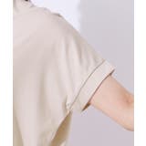 【高レビュー/UV】さらりと大人カジュアルな装いに 抜け襟Tシャツ | SHOO・LA・RUE | 詳細画像29
