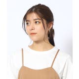 【2点セット】ギャザーキャミソール+Tシャツ | SHOO・LA・RUE | 詳細画像24