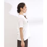 【2点セット】大人のフェミニンカジュアルに ペプラムジレ+ロゴTシャツ | SHOO・LA・RUE | 詳細画像31