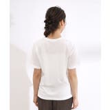 【2点セット】大人のフェミニンカジュアルに ペプラムジレ+ロゴTシャツ | SHOO・LA・RUE | 詳細画像32