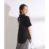 【高レビュー/洗える/UV】大人カジュアル 抜け襟Tシャツ | SHOO・LA・RUE | 詳細画像6