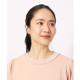 衿パール調釦お袖ふんわり五分袖トップス | SHOO・LA・RUE | 詳細画像20