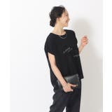 1枚でサマ見え シフォンレイヤード 転写プリントTシャツ | SHOO・LA・RUE | 詳細画像6
