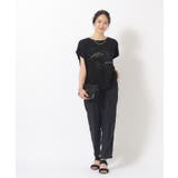 1枚でサマ見え シフォンレイヤード 転写プリントTシャツ | SHOO・LA・RUE | 詳細画像7