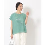 1枚でサマ見え シフォンレイヤード 転写プリントTシャツ | SHOO・LA・RUE | 詳細画像9